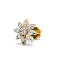 Flower shaped Diamond Nosepin