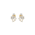 Round Diamond Studded Earring