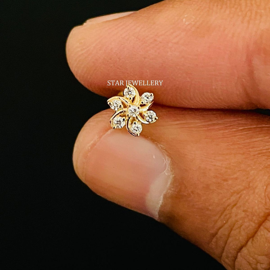 Star Diamond Nosepin